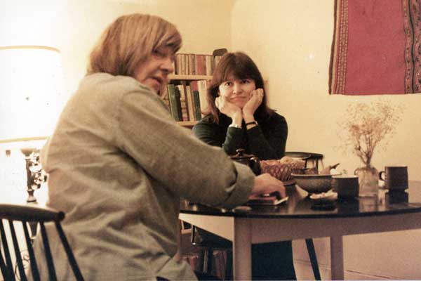 In Elizabeth Smart's apartment, 1983